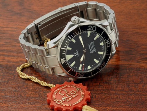 Seamaster Professional with red plactic Chronometer tag